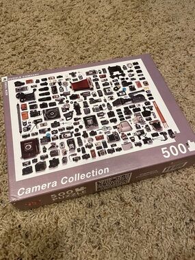 Camera puzzle 500 pieces